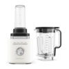 KitchenAid Pure Power Blender with 1 x Personal Blender Jar - Porcelain White