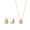 Hillberg & Berk Sparkle Dream Drop Set - Soft Gold