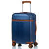 Champs Vintage Collection Hard side Expandable Carry-on - Navy