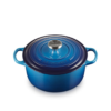 Le Creuset 4.2 L Round Dutch Oven Blueberry Stainless Steel Knob