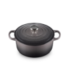 Le Creuset 4.2 L Round Dutch Oven Oyster Stainless Steel Knob