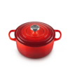 Le Creuset 6.7 L Round Dutch Oven Cerise Stainless Steel Knob
