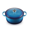 Le Creuset 6.7 L Round Dutch Oven Blueberry Stainless Steel Knob