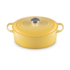 Le Creuset 4.7 L Oval Dutch Oven Camomille Stainless Steel Knob