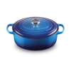 Le Creuset 4.7 L Oval Dutch Oven Blueberry Stainless Steel Knob