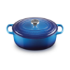 Le Creuset 6.3 L Oval Dutch Oven Blueberry Stainless Steel Knob