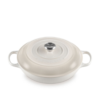 Le Creuset 3.5 L Braiser Meringue Stainless Steel Knob