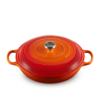 Le Creuset 4.7 L Braiser Flame Black Phenolic Knob