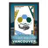 Frameworth Vancouver Host City Edition 19.5x28 Frame 2026 Officially Licensed FIFA World Cup Poster