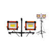 Black & Decker 10000Lm COB Double Work Light-Black/
Orange