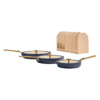 Our Place 8 Piece Essentials Pan Trio - Blue Salt