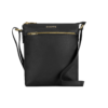 Champs Gala Collection Leather Mini Cross-Body Bag, Black