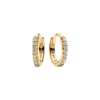 Pandora Sparkling Huggie Hoop Earrings