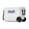 Coleman 316 Marine Series 62 Quart Wheeled Cooler - White