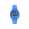 adidas Originals Digital Two Crystal Digtial Dial Unisex Translucent Blue Resin Strap Watch - 36mm