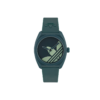 adidas Originals Project Three Green Dial Men's Bio-Resin Strap Watch - 42mm