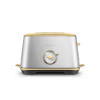 Breville Toast Select™ Luxe 2 Slice Toaster - Brushed Stainless Steel Brass