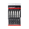 Cuisinart 6 Piece Triple Rivet Steak Knife Set - Silver