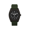 Timex Expedition Black Dial Men's Green Silicone Strap Watch - 39mm