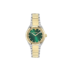 Versace V-Auria Lady Green Dial Ladies' Bracelet Watch - 35mm