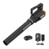 Worx 20V Power Share TURBINE 4.0 Ah High-Capacity Cordless Leaf Blower
