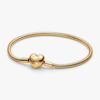 Pandora Heart Clasp Snake Chain Bracelet