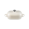Le Creuset 1.4 L Oval Bread Oven Meringue Stainless Steel Knob