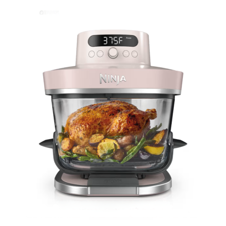 Ninja Crispi Pro 6-in-1 Countertop Glass Air Fryer - Rose Quartz