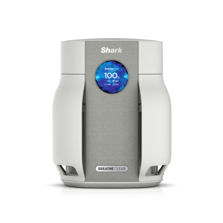 Shark BreatheClear with NeverChange Compact Pro Air Purifier - Dove