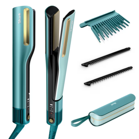 Shark SilkiPro Straight Wet to Dry Straightener - Turquoise Wave