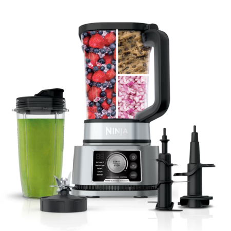 Ninja Foodi Power Blender and Food Processor System with Nutrient Extractor